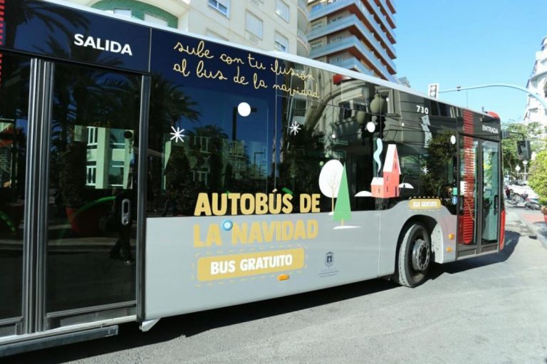 Autobús de la Navidad