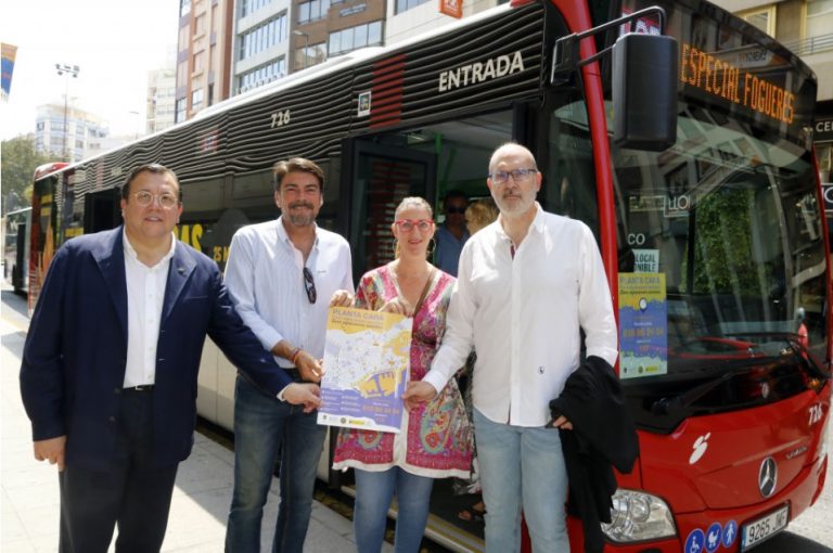 bus hogueras